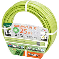 Шланг для поливу Claber Aquaviva Plus 9004, 25 м 1/2" зелений