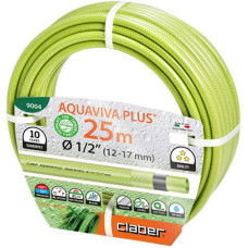 Шланг для поливу Claber Aquaviva Plus 9004, 25 м 1/2" зелений