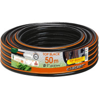 Шланг для поливу Claber Top-Black 50 м 1" чорний