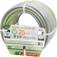 Шланг для поливу Claber Silver Green Plus 9063, 25 м 3/4" сірий