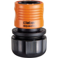 Соединение 3/4" для поливочного шланга, аквастоп Claber 8604