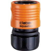 З'єднання 1/2" для поливального шланга, аквастоп Claber 8602