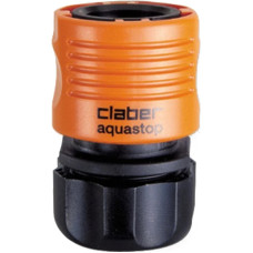 З'єднання 1/2" для поливального шланга, аквастоп Claber 8602