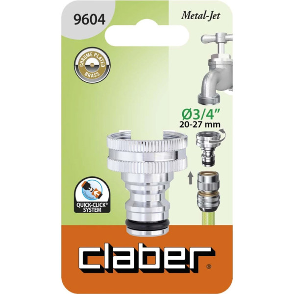 Адаптер для крана 3/4"В Claber Metal-Jet 9604