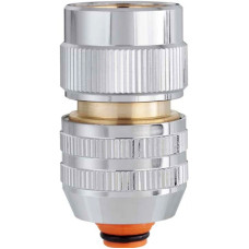 Конектор для шлангів 1/2"-5/8" Claber Metal-Jet 9611 з аквастопом