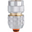 Конектор для шлангів 1/2"-5/8" Claber Metal-Jet 9611 з аквастопом