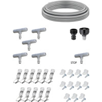 Система охлаждения воздуха микротуманом Claber 90751 HAPPY FRESH EVOLUTION 7,5M KIT