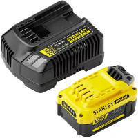 Зарядное устройство и 1 аккумулятор Stanley Fatmax SFMCB14M1