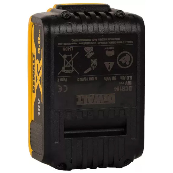Набір акумуляторних батарей DeWALT DCB184P2