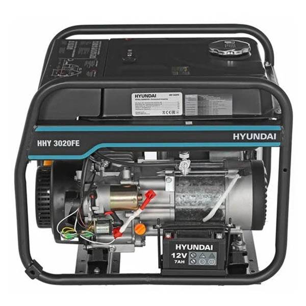 Газобензиновий генератор Hyundai HHY 3020FE