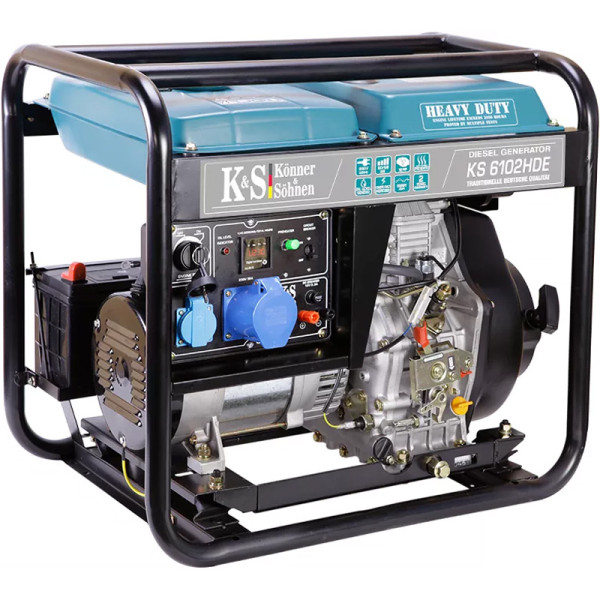 Дизельний генератор Konner&Sohnen KS 6102HDE (EURO II)