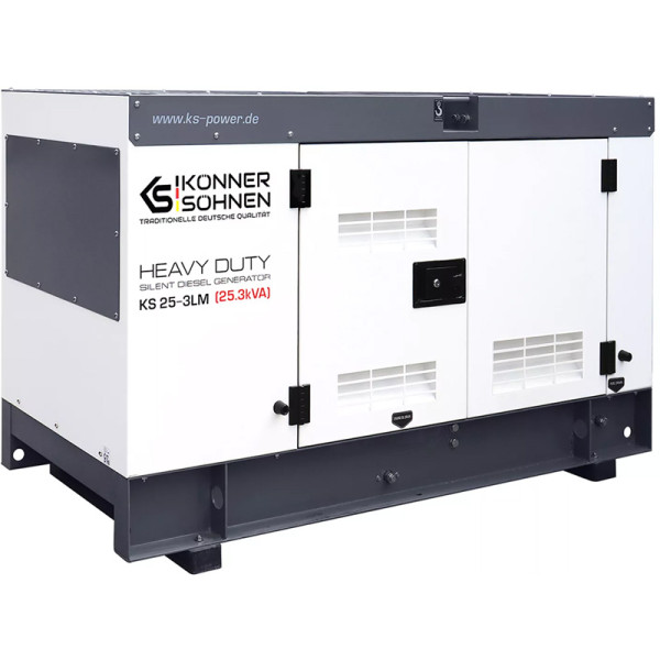 Дизельний генератор Konner&Sohnen KS 25-3LM