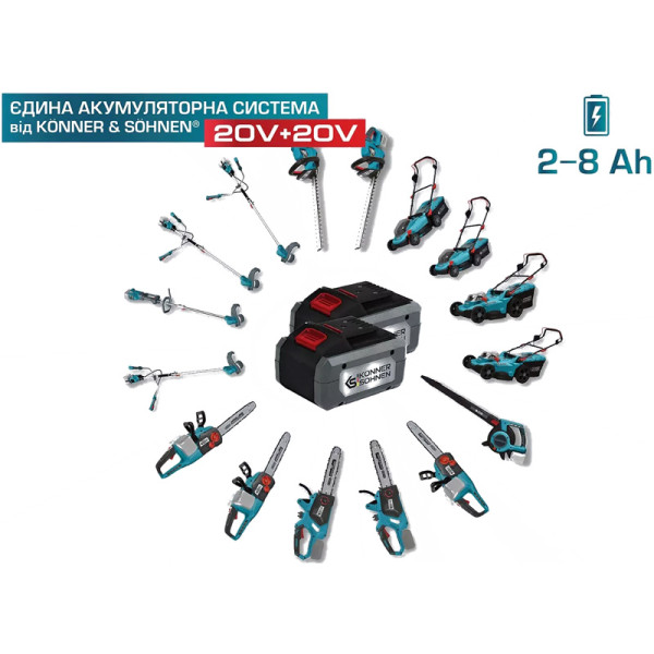 Акумулятор літієвий Konner&Sohnen KS 20V4-1
