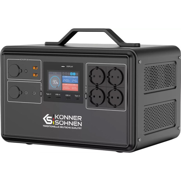 Електростанція портативна Konner&Sohnen KS 2400PS
