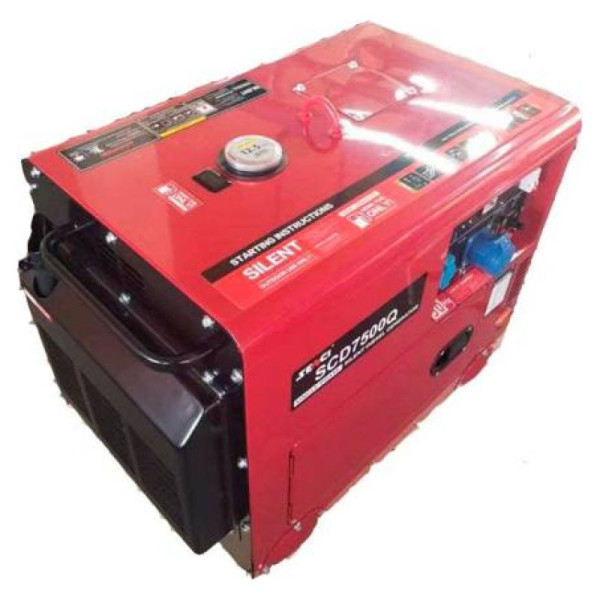 Дизельний генератор Senci SCD 7500Q max 5.5 кВт