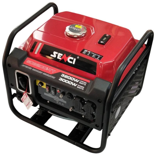 Інверторний бензиновий генератор Senci SC3200i-TT