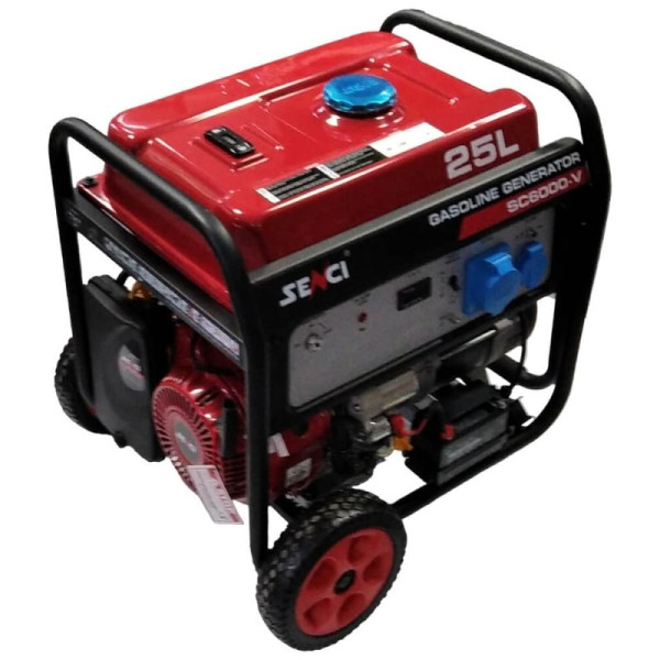 Бензиновий генератор Senci SC6000-V