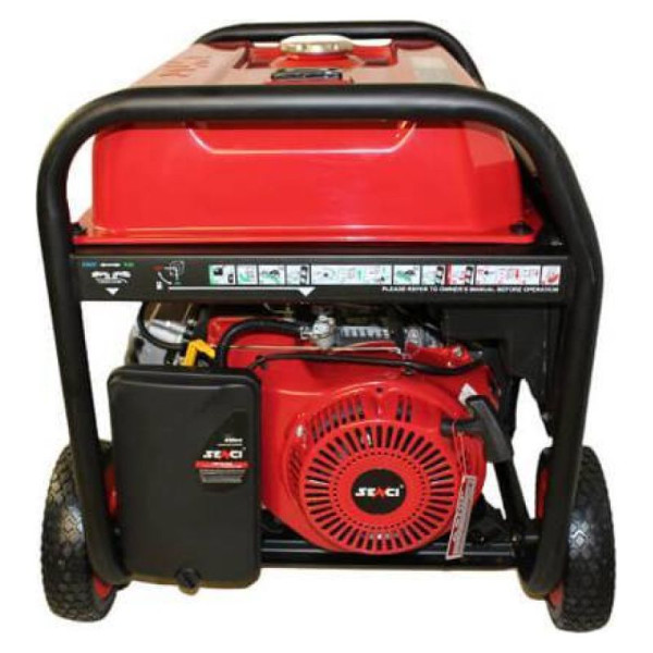 Бензиновий генератор Senci SC11000-V - 3 фази на колесах зі збільшеним баком