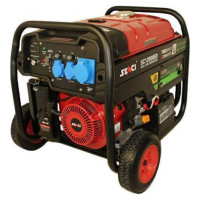 Двопаливний генератор Senci SC12000ED (газ, бензин) на колесах