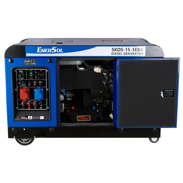 Генератор дизельний EnerSol SKDS-15-3EBA