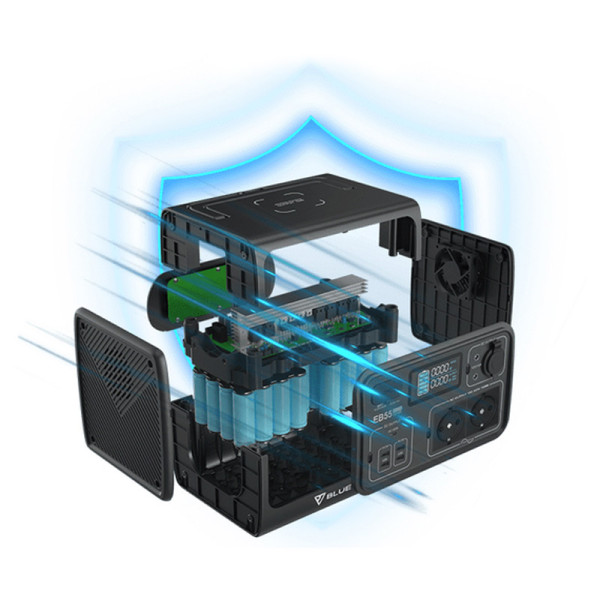 Зарядна станція Bluetti PowerOak EB55, 700Вт - 537Вт·год резерв