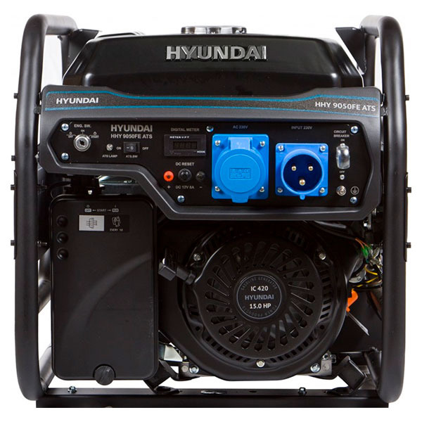 Бензиновий генератор Hyundai HHY 9050FE ATS