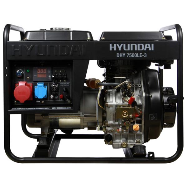 Дизельний генератор Hyundai DHY 7500LE-3