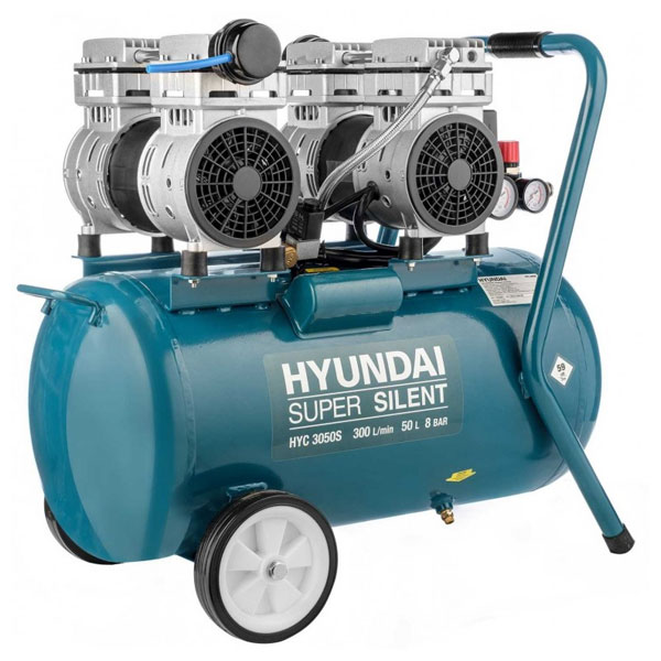 Безмасляний повітряний компресор Hyundai HYC 3050S
