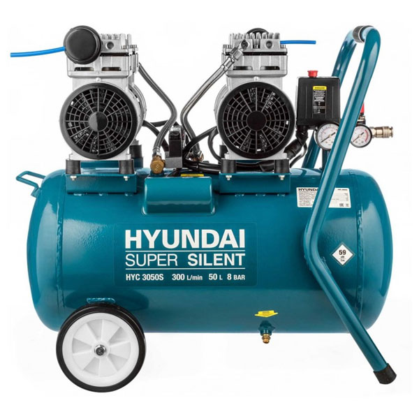 Безмасляний повітряний компресор Hyundai HYC 3050S