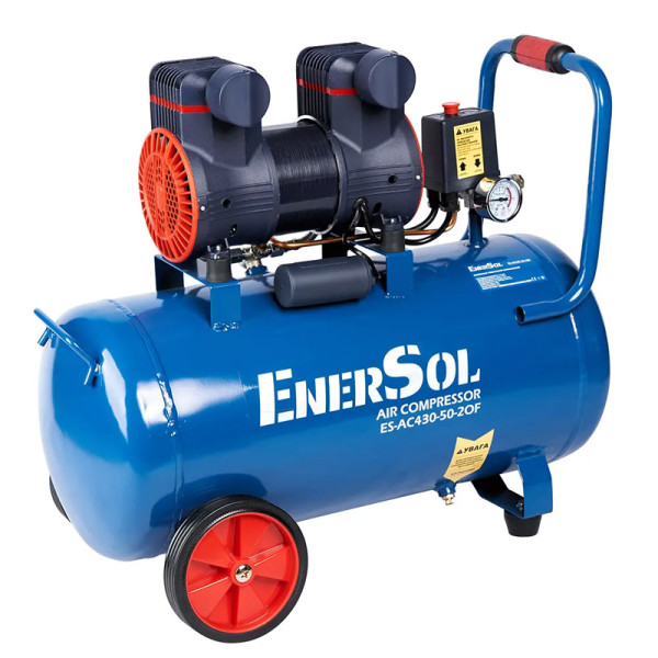 Компресор повітряний поршневий EnerSol ES-AC430-50-2OF