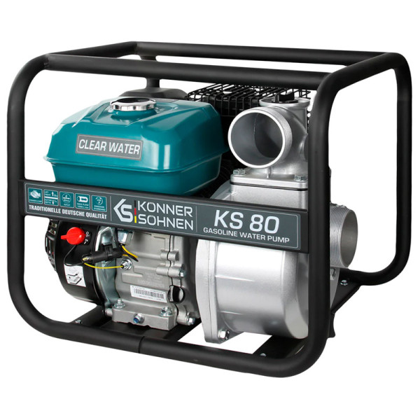 Мотопомпа Könner & Söhnen KS 80 для чистої води
