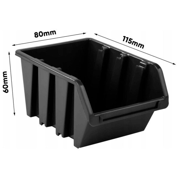 Панель для інструментів Kistenberg. Панель 39х78см, 20шт 115 лотки і тримачі