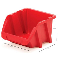 Лоток Kistenberg Binner Short. 18,7x15,8x11,4см, красный