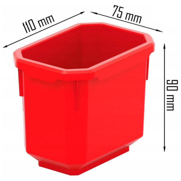 Набір Kistenberg Titan Box. 11x7,5x9 см - 6 шт лотків