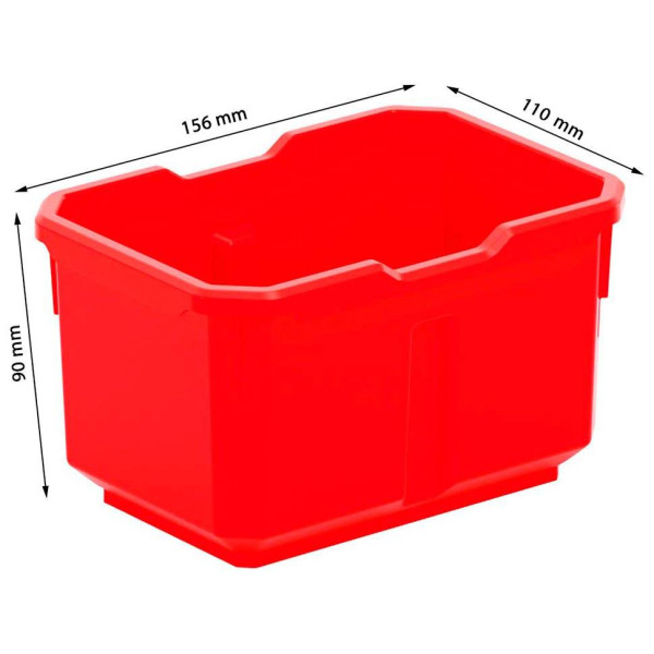 Набір Kistenberg Titan Box. 15,6x11x9 см - 4 шт лотків