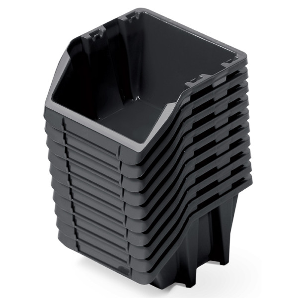 Набір Kistenberg Binner Short. 18,7x15,8x11,4см, 10шт чорних лотків