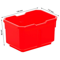 Лоток Kistenberg Titan Box. 15,6x11x9 см, червоний