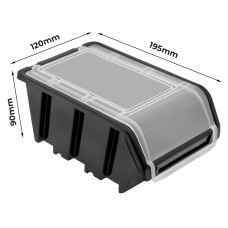 Лоток Kistenberg Truck Plus з кришкою. 19,5x12x9см, чорний
