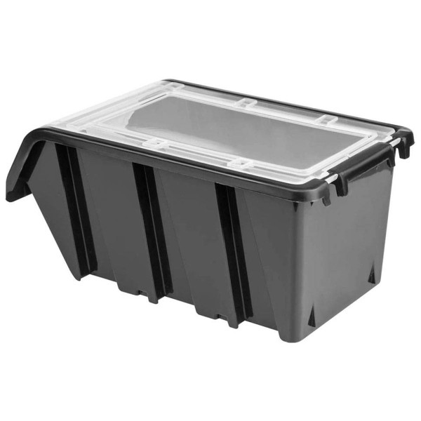 Лоток Kistenberg Truck Plus з кришкою. 19,5x12x9см, чорний
