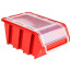 Лоток Kistenberg Truck Plus з кришкою. 23x16x12см, червоний