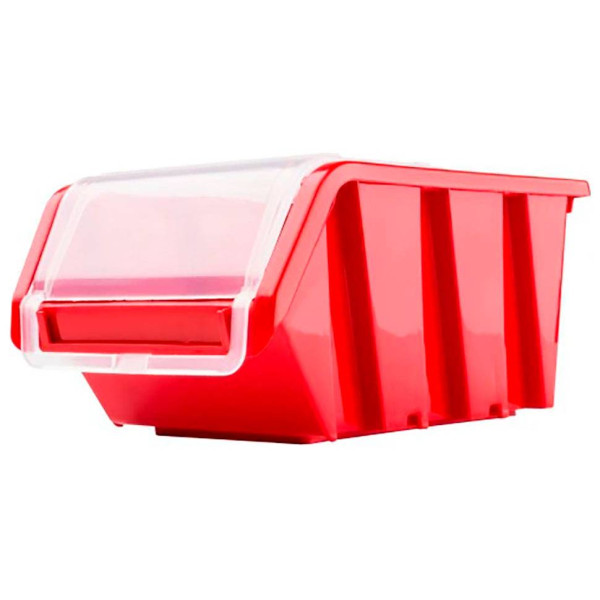 Лоток Kistenberg Truck Plus з кришкою. 23x16x12см, червоний