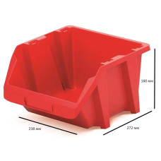 Лоток Kistenberg Binner Short. 27,2x23,8x16см, червоний