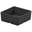 Набір Kistenberg Unite Box. 11x11x5,5 см - 4 шт чорних лотків