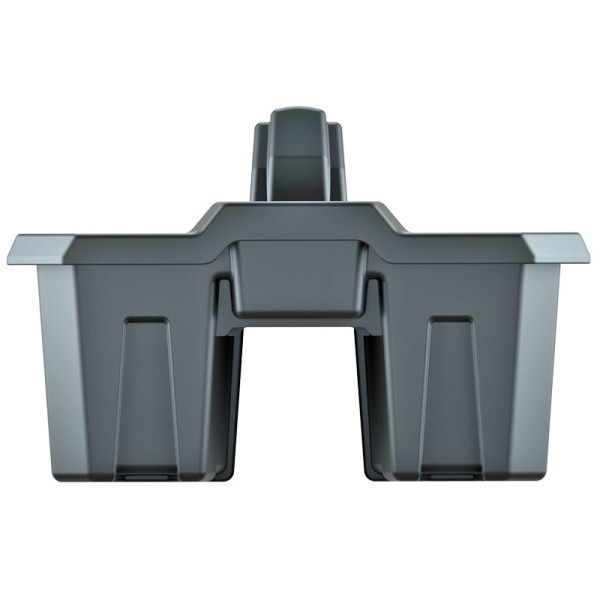 Контейнер-лоток переносний Kistenberg Cargo Plus 40, 40x30x19см, чорний