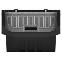 Лоток з кришкою Kistenberg Truck Max 40. 40x38x28 см, чорний