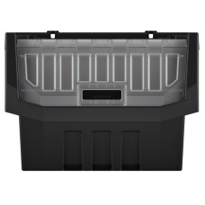 Лоток з кришкою Kistenberg Truck Max 40. 40x38x28 см, чорний