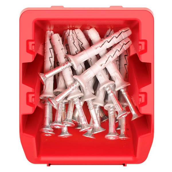 Набір Kistenberg Binner Short. 27,2x23,8x16см, 4шт червоних лотків