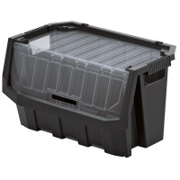 Лоток Kistenberg Truck Max с крышкой. 58x38x34см, черный