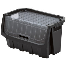 Лоток Kistenberg Truck Max з кришкою. 58x38x34см, чорний