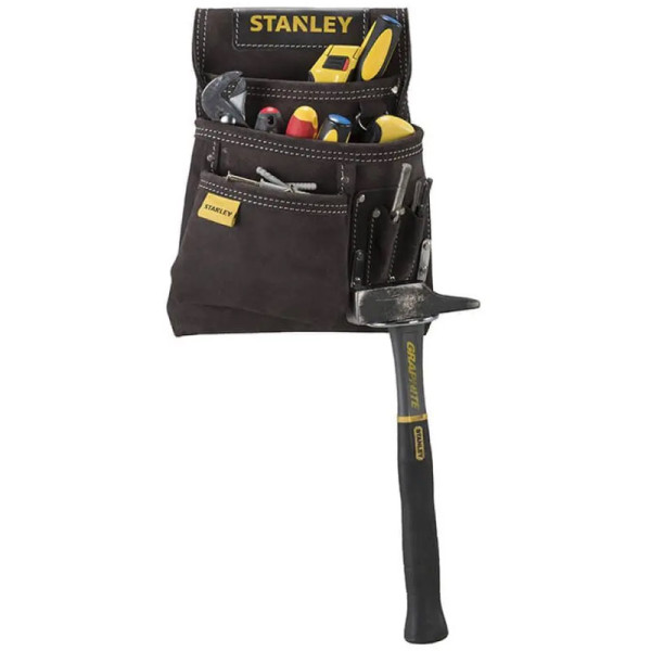 Поясна сумка для інструментів Stanley STST1-80114, 28×25×9см